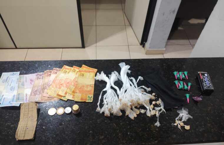 🚨 HOMEM É PRESO COM CRACK, COCAÍNA E DINHEIRO DURANTE AÇÃO DA PM NO JARDIM BEATRIZ