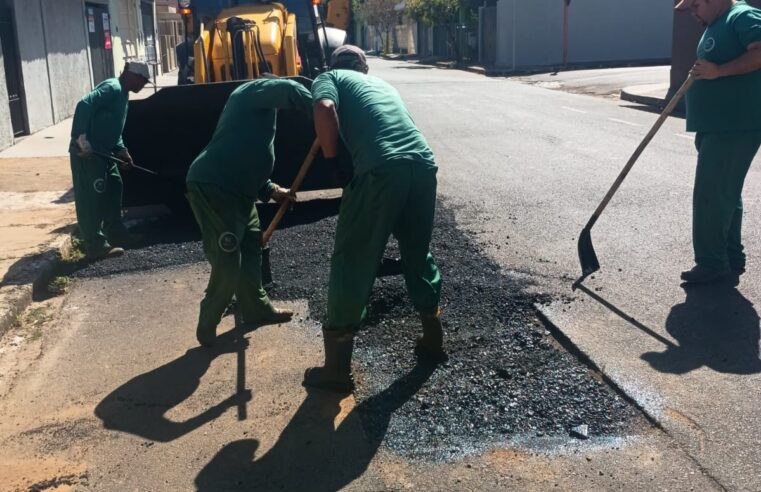 📌 Prefeitura de Ibaté intensifica operação tapa-buraco para melhorar a segurança e a mobilidade urbana