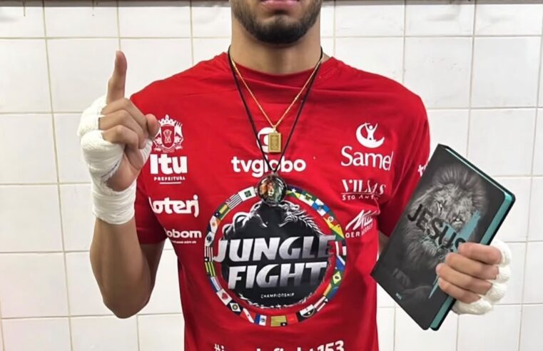 📌 ATLETA DE IBATÉ BRILHA NO JUNGLE FIGHT E CONQUISTA VITÓRIA POR NOCAUTE NO PRIMEIRO ROUND