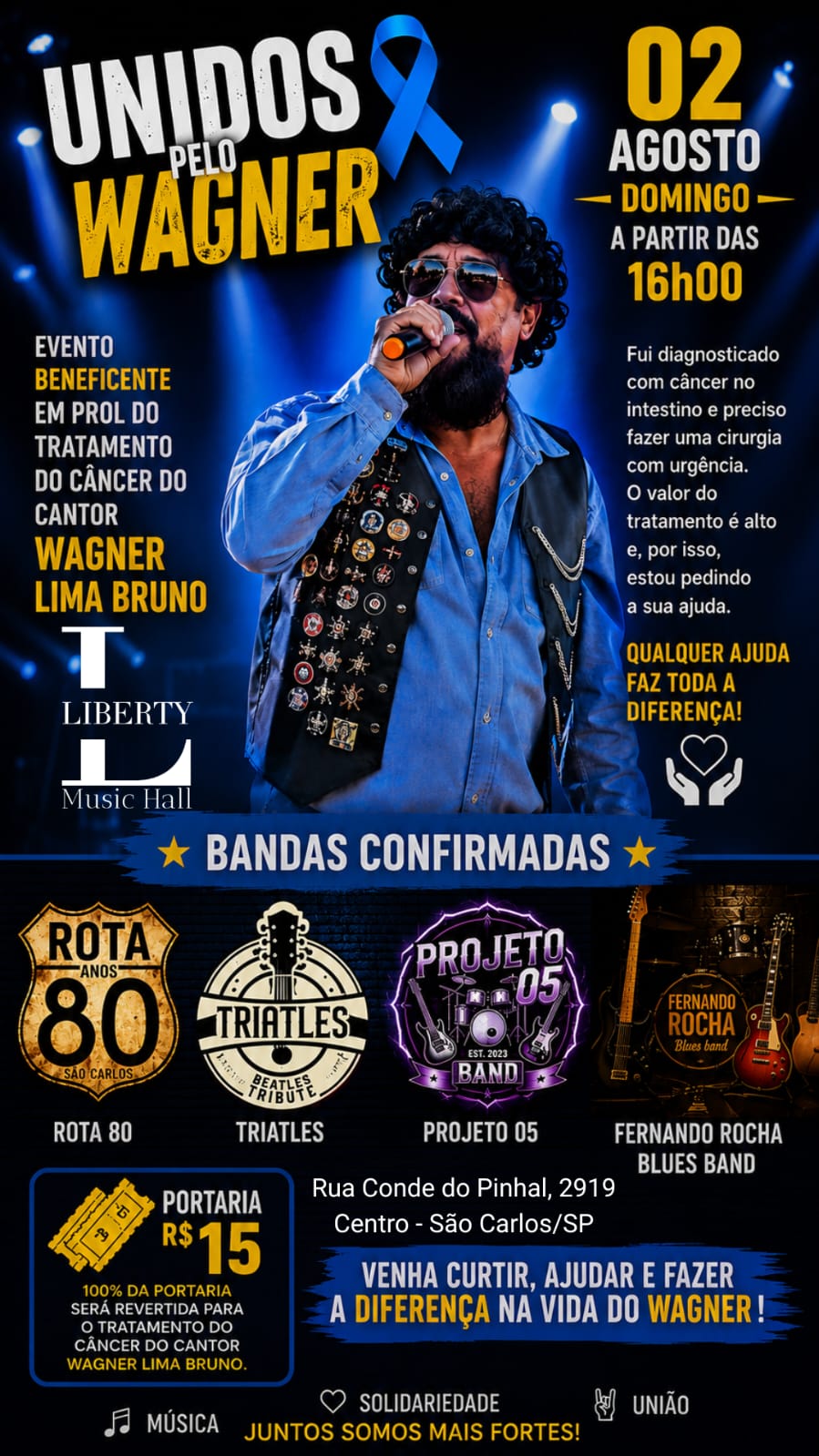 🎸 SOLIDARIEDADE QUE SE TRANSFORMA EM ESPERANÇA ❤️