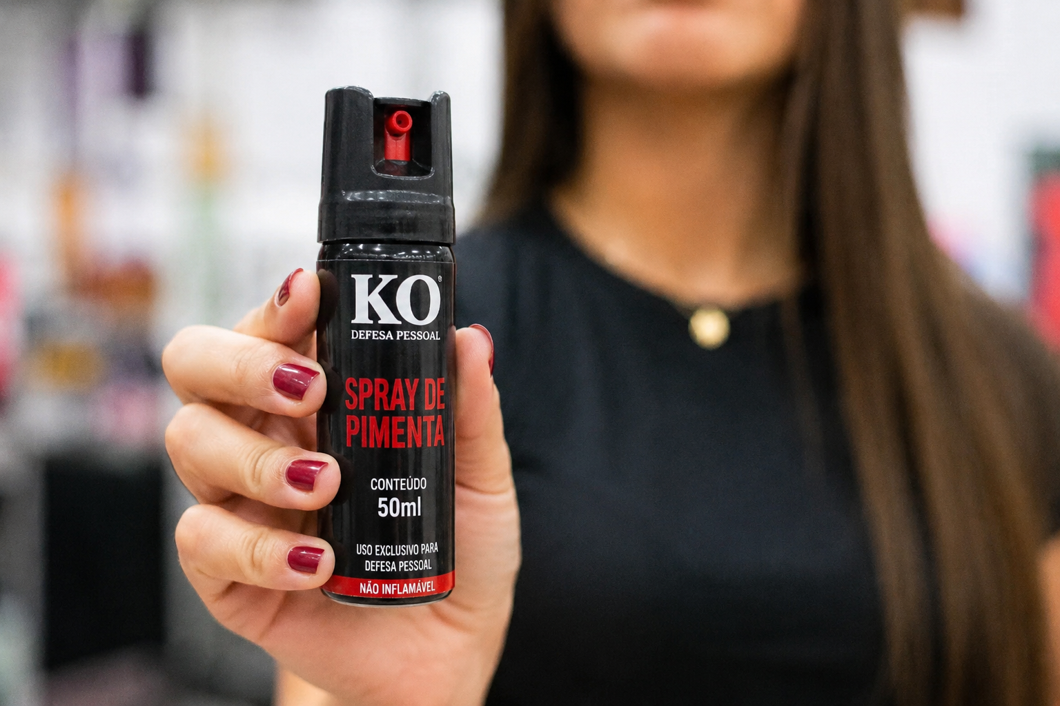 🚨 Mulheres passam a poder comprar spray de pimenta para defesa pessoal em todo o Brasil