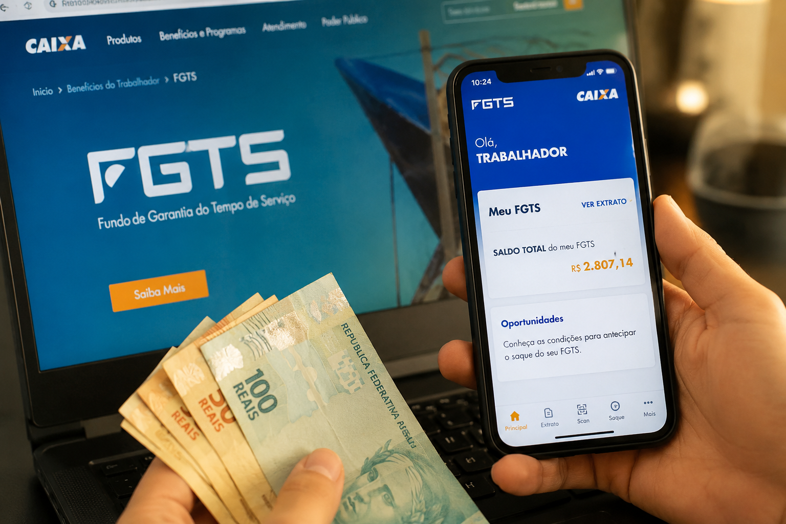 📌 Mais de 138 milhões de trabalhadores receberão parte do lucro do FGTS a partir desta sexta-feira