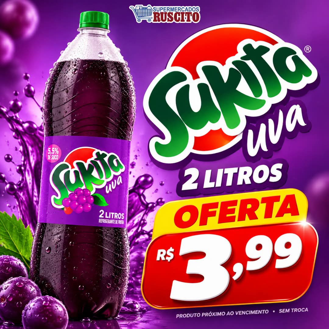🥤OFERTA IMPERDÍVEL É NO SUPERMERCADOS RUSCITO! 🥤