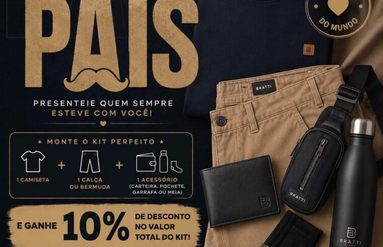 🎁💙 Ainda dá tempo de garantir o presente do paizão!