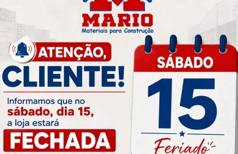 📢 ATENÇÃO, CLIENTES!