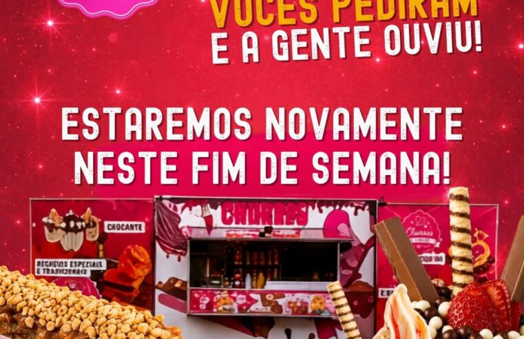 ✅ Sextou com novidade deliciosa em Ibaté!