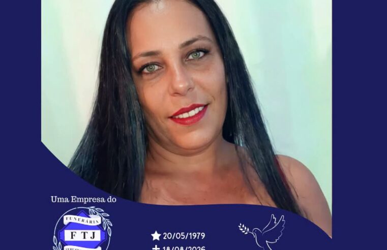 Nota de falecimento Funerária Terezinha de Jesus