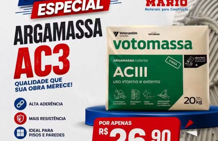 🔥 PROMOÇÃO ESPECIAL NA MARIO MATERIAIS! 🔥