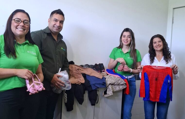 📌 Secretaria de Assistência Social de Ibaté recebe doação de roupas para famílias em situação de vulnerabilidade