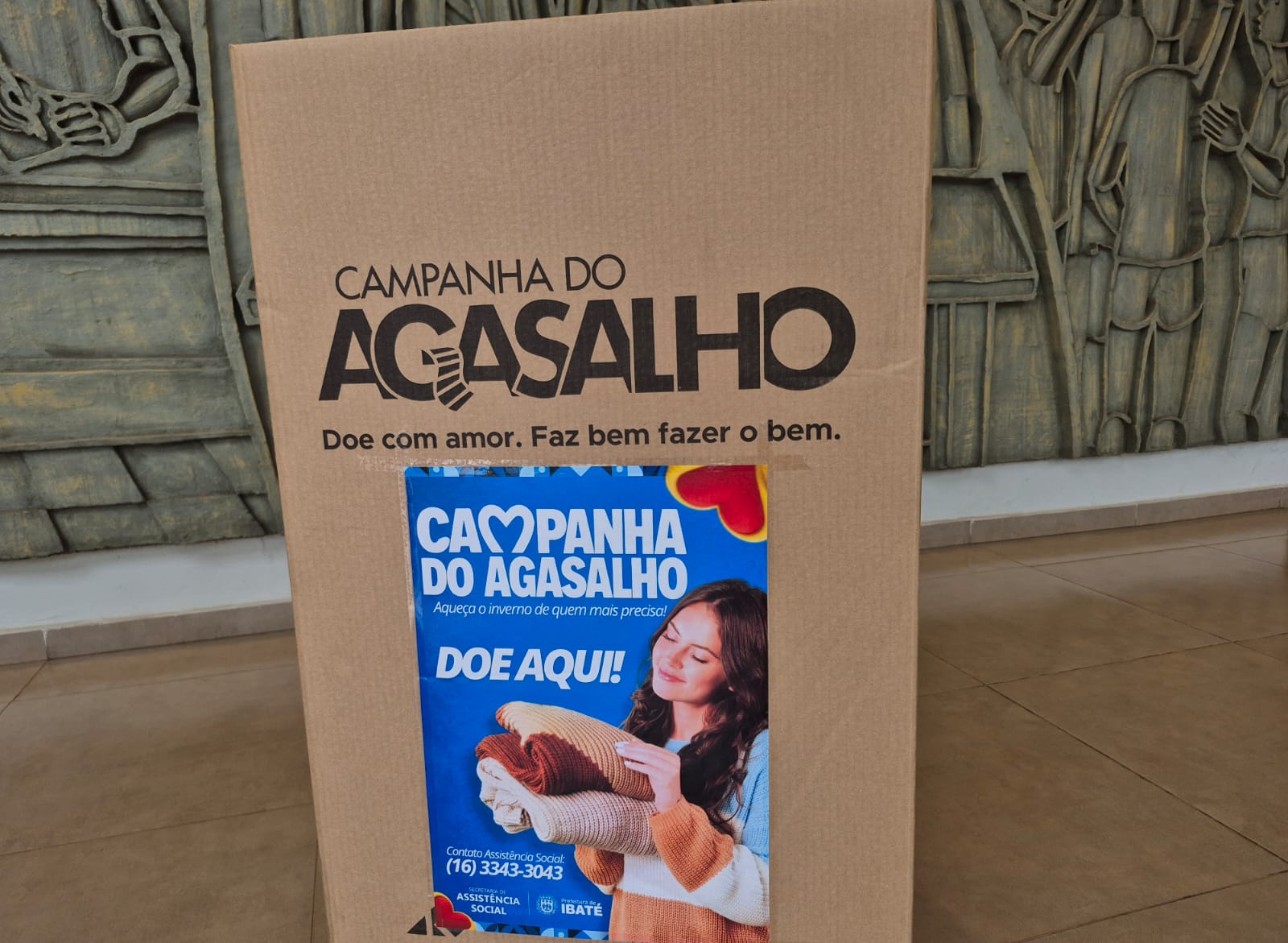 📌 Campanha do Agasalho continua em agosto e mobiliza Ibaté para aquecer famílias em situação de vulnerabilidade