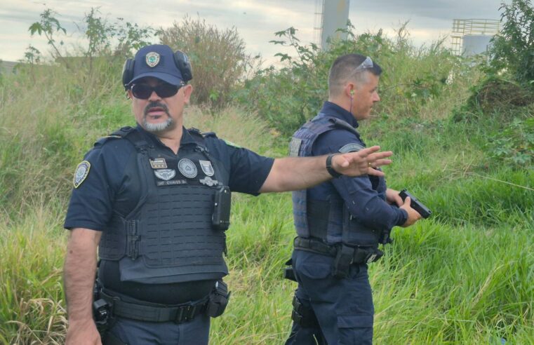 🚨 GCM de Ibaté realiza treinamento com armas de munição menos letal e amplia preparo para atuação em ocorrências