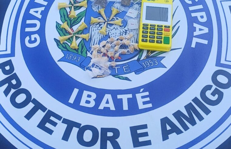 🚨 Guarda Municipal localiza drogas e máquina de cartão durante averiguação no Jardim Cruzado