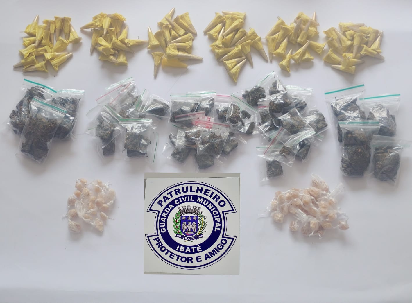 🚨 GCM apreende grande quantidade de drogas durante ações no Jardim Cruzado