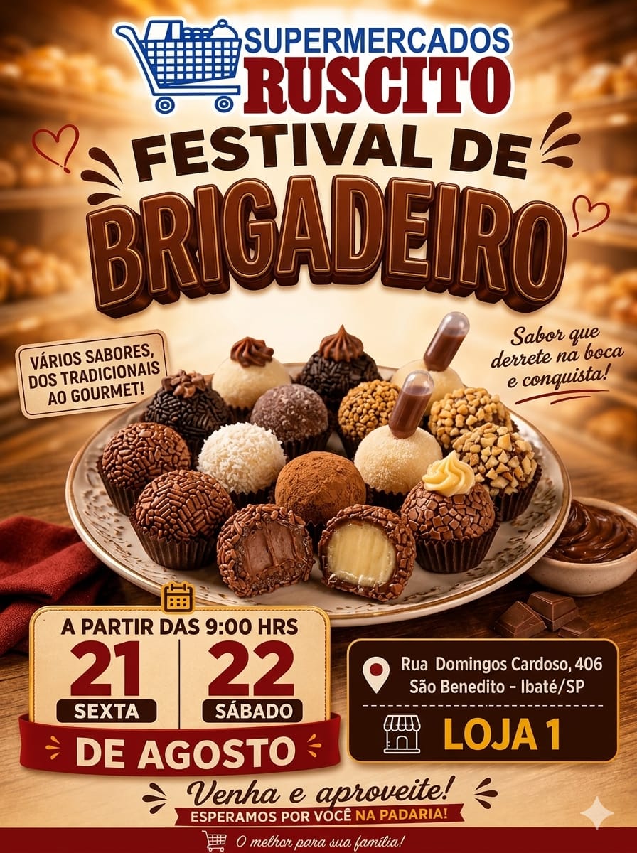 Brigadeiro que dá água na boca! 🍫