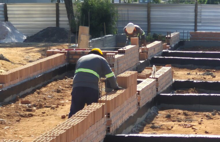 🚨 Ibaté avança na construção da nova UBS do CDHU