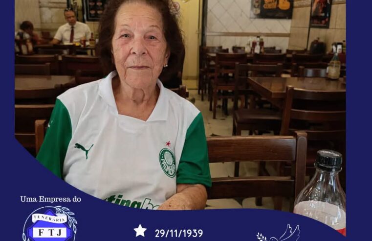 NOTA DE FALECIMENTO Funerária Terezinha de Jesus