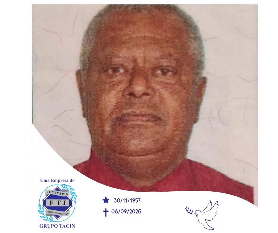 Nota de falecimento Funerária Terezinha de Jesus