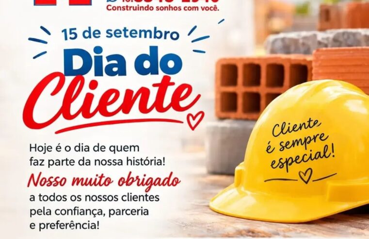 Neste Dia do Cliente, o Mário Materiais de Construção celebra e agradece a todos que confiam na empresa para fazer parte de seus projetos, reformas e sonhos. 🏠🔨