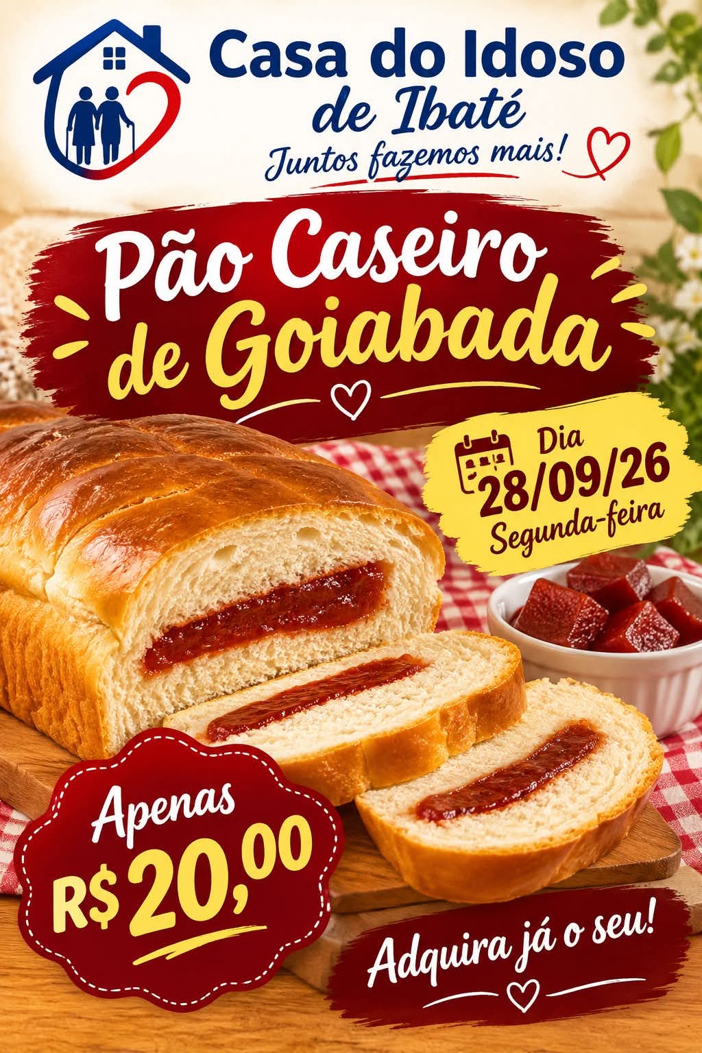 🍞 UM SABOR QUE AQUECE O CORAÇÃO! 🍞