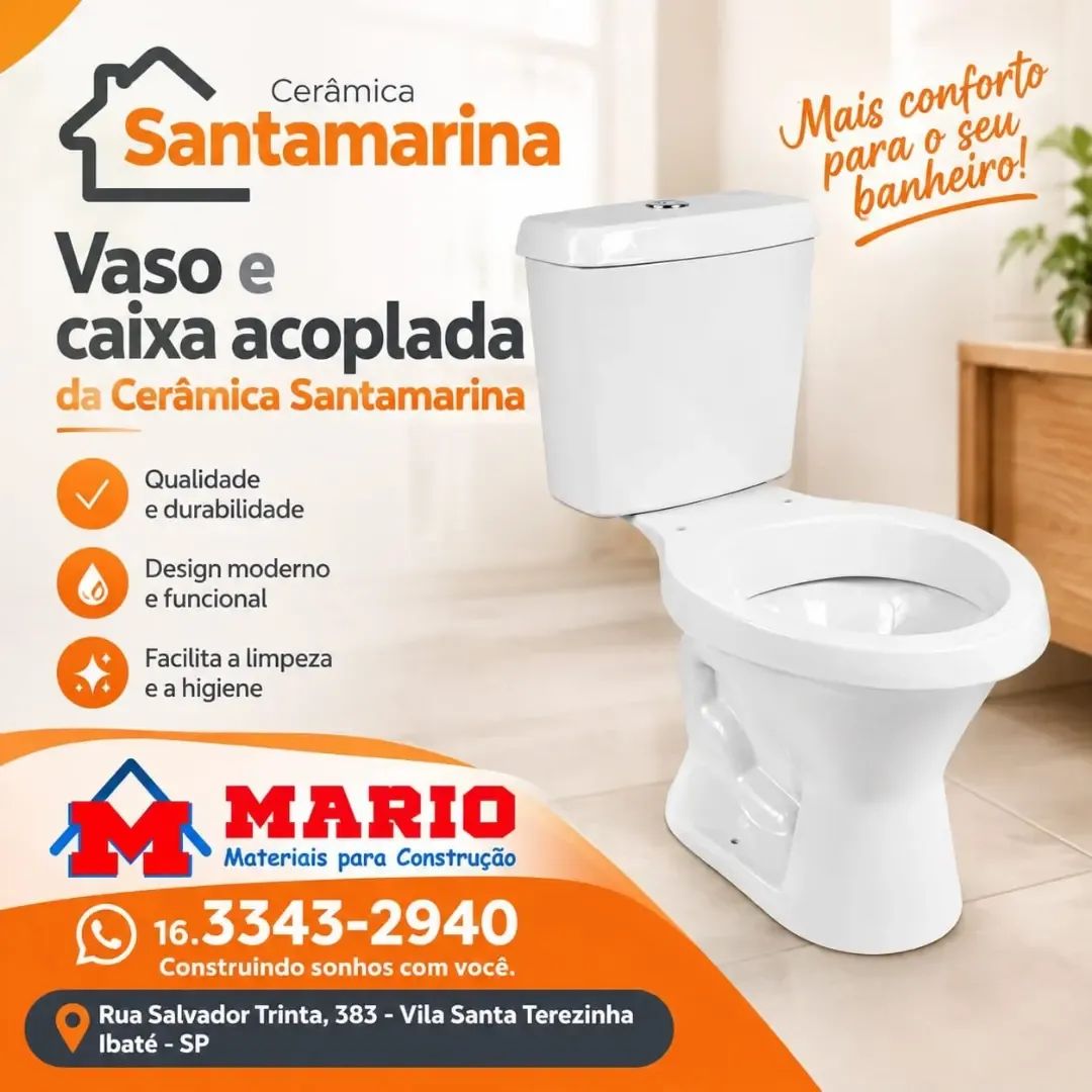 🚽 Mais conforto, qualidade e praticidade para o seu banheiro!