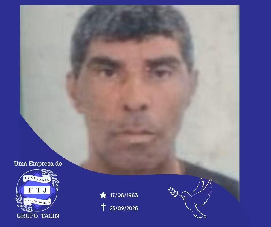 NOTA DE FALECIMENTO Funerária Terezinha de Jesus