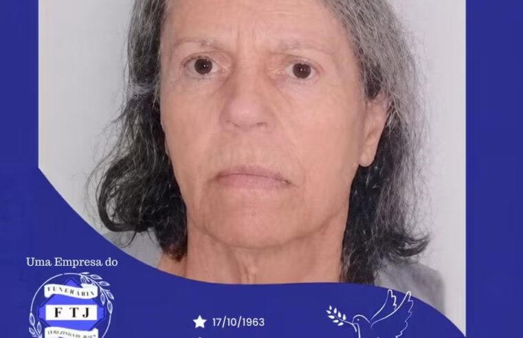 NOTA DE FALECIMENTO Funerária Terezinha de Jesus