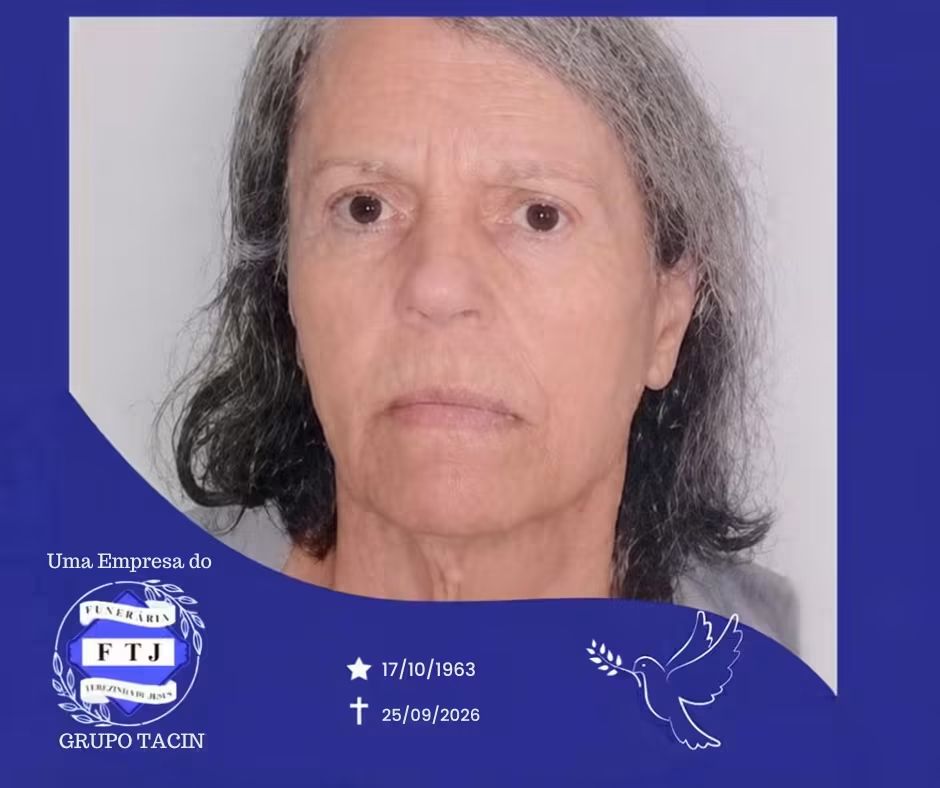 NOTA DE FALECIMENTO Funerária Terezinha de Jesus