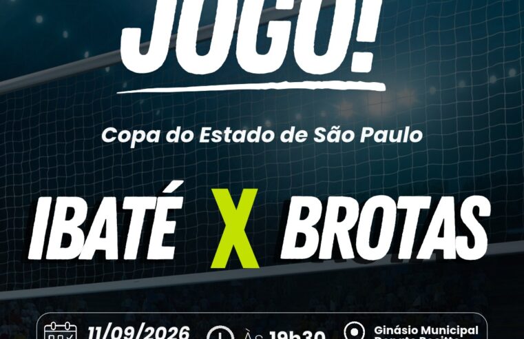 📌 Ibaté entra em quadra nesta sexta-feira e busca vitória contra Brotas no voleibol