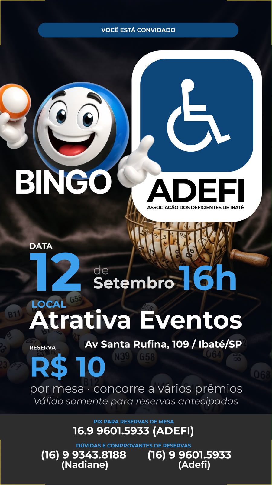 🎉 IBATÉ, ESSA CAUSA PRECISA DE VOCÊ! 💙