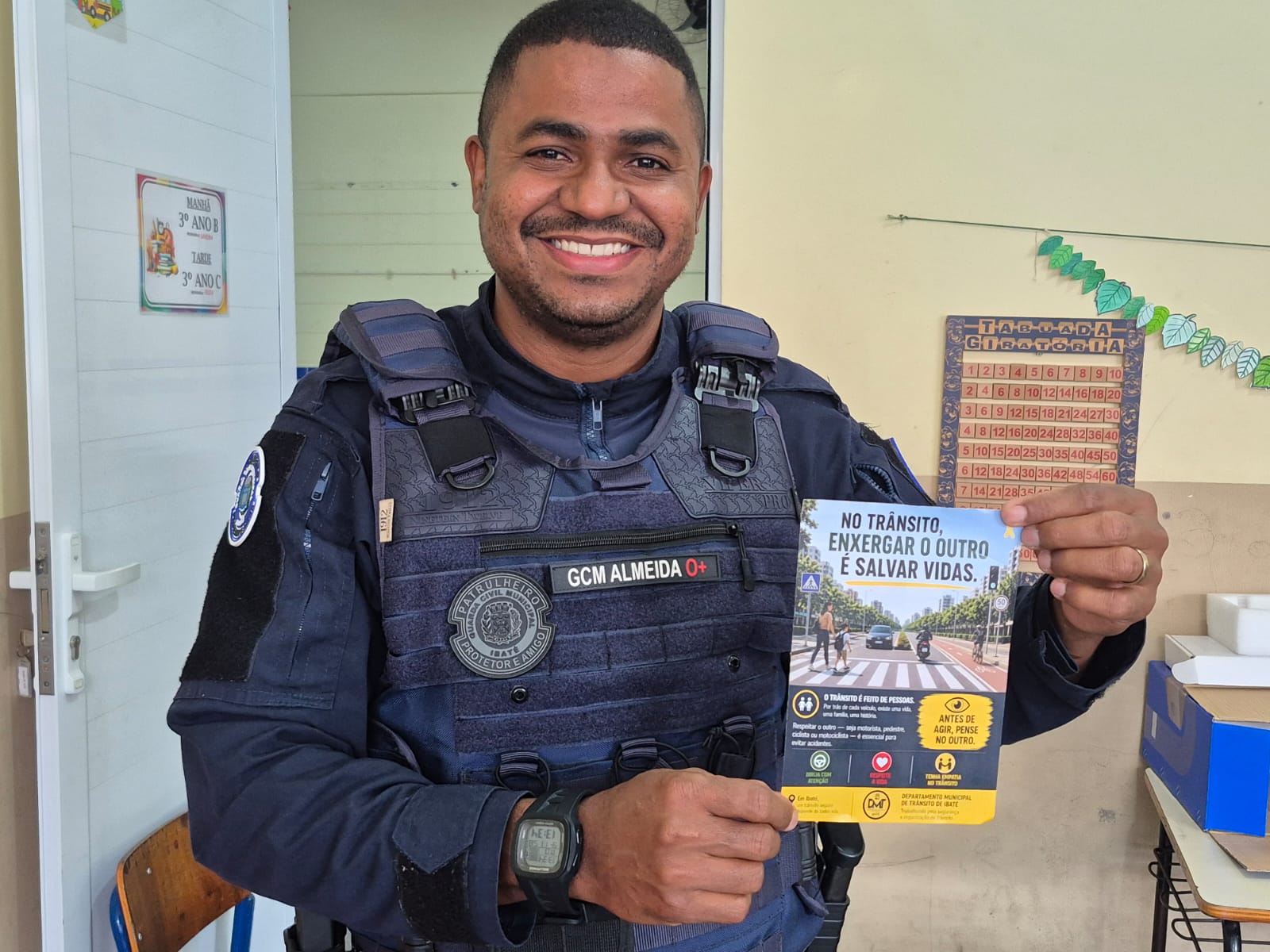 📌 Educação que pode salvar vidas: Ibaté leva conscientização sobre trânsito para dentro das escolas