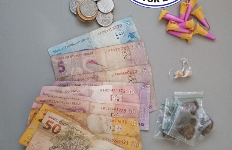 🚨 GCM prende homem em flagrante por tráfico de drogas no Jardim Cruzado