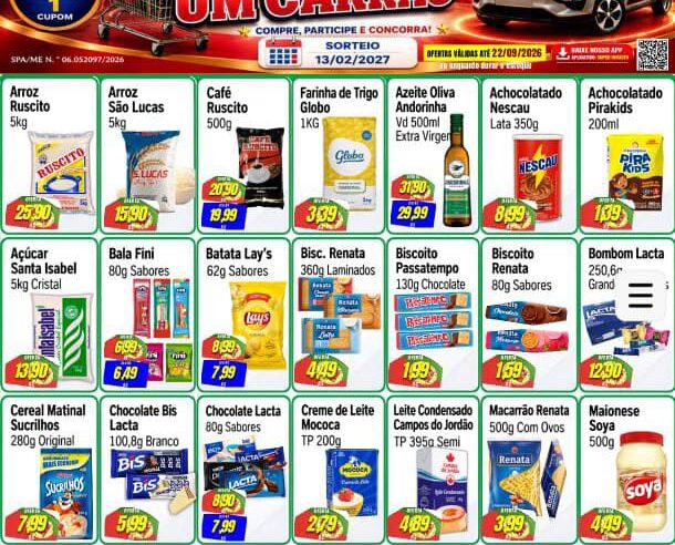 🔥🛒 OFERTAS IMPERDÍVEIS NO SUPERMERCADOS RUSCITO! 🛒🔥