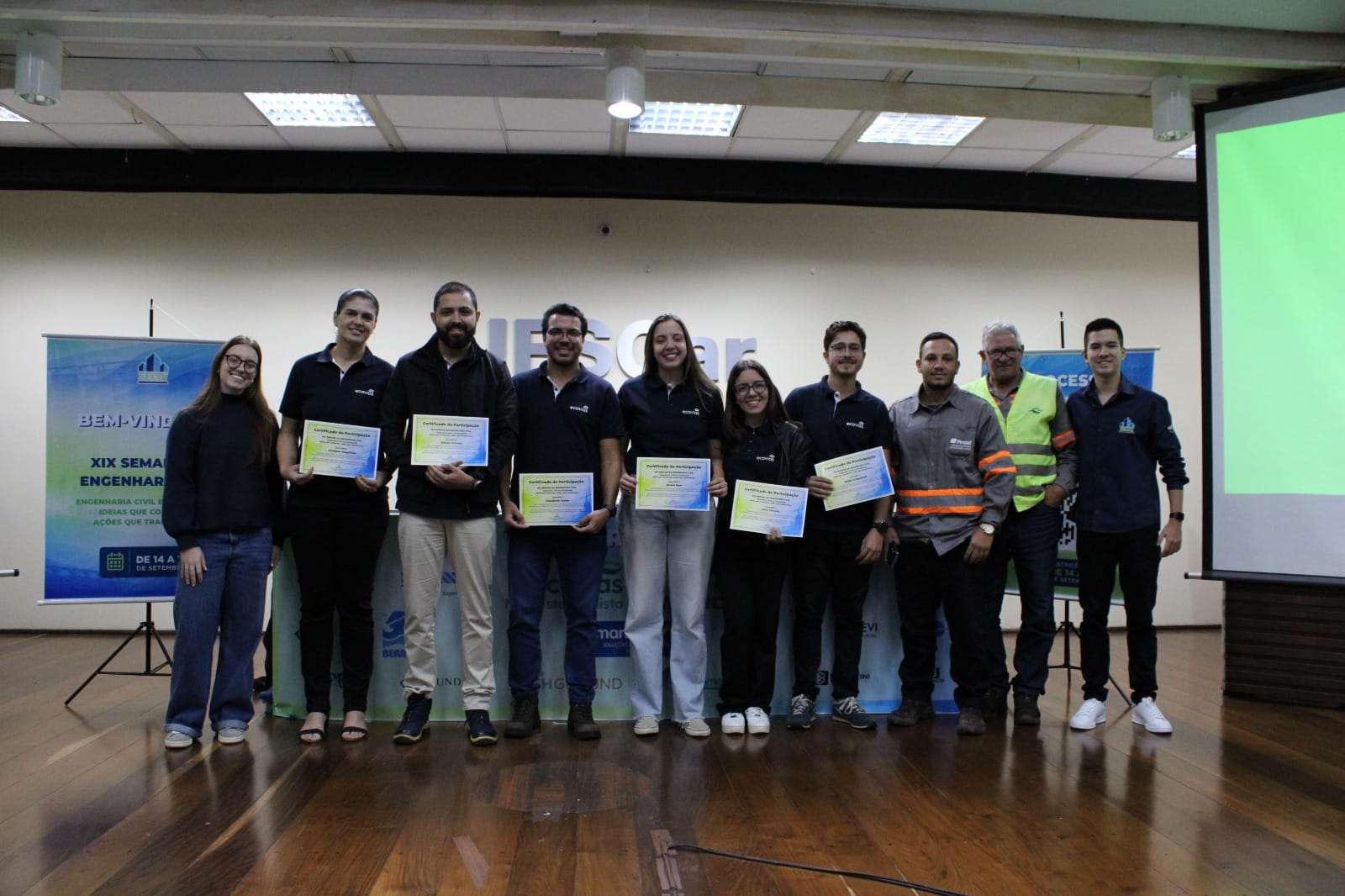 🚨 Ecovias Noroeste Paulista apresenta experiências de engenharia durante Semana da Engenharia Civil da UFSCar