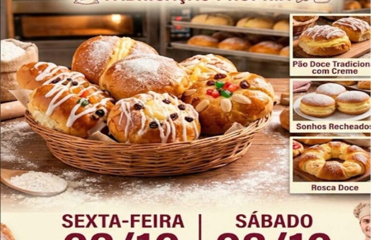 🥖 SEXTA E SÁBADO TEM FESTIVAL DE PÃO DOCE E PATÊ NO SUPERMERCADOS RUSCITO! 🛒