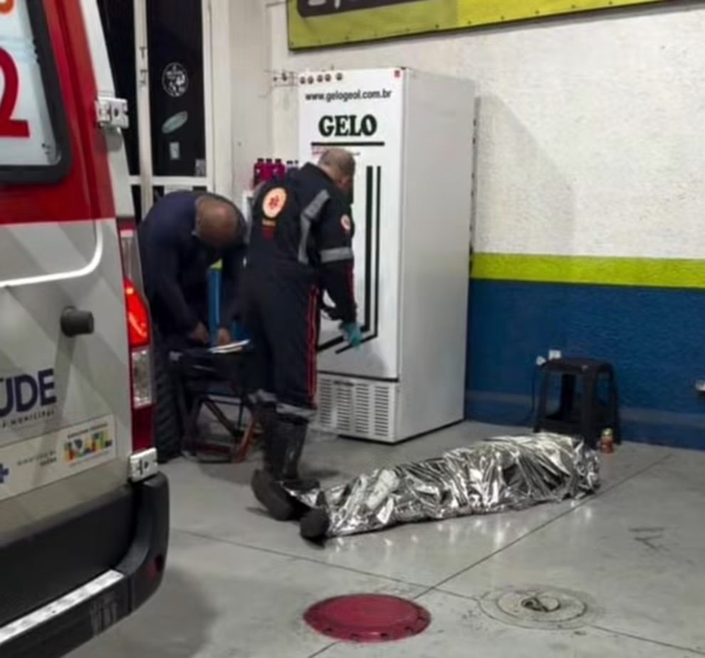 🚨 Homem de 73 anos passa mal e morre dentro de posto de combustível em São Carlos