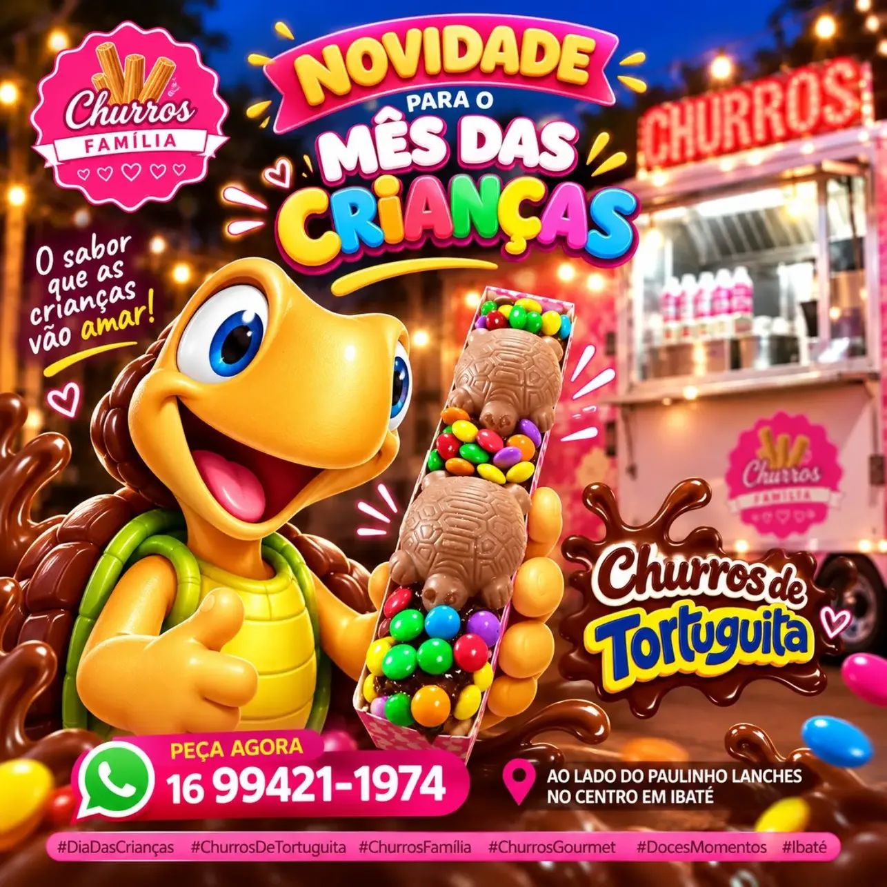 📌 IBATÉ, PREPARE-SE PARA EXPERIMENTAR ESSA NOVIDADE DELICIOSA! 🐢