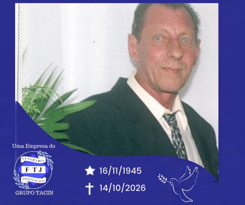 NOTA DE FALECIMENTO Funerária Terezinha de Jesus