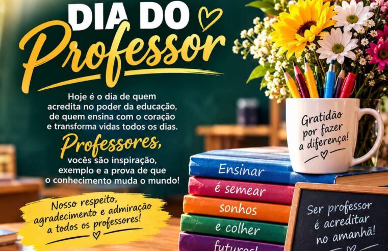 📚 Rota das Notícias homenageia todos os professores!