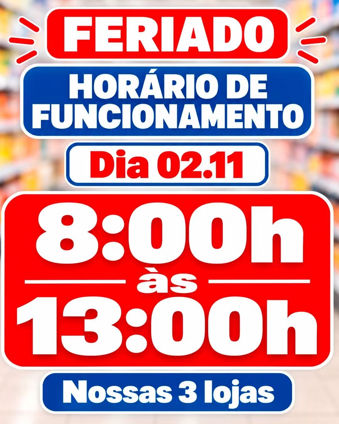 📢 ATENÇÃO, CLIENTES DO SUPERMERCADOS RUSCITO!