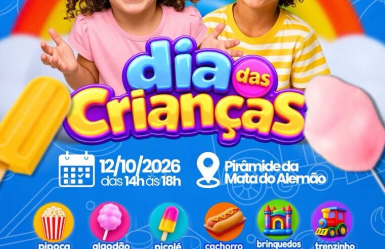 🎉 IBATÉ SE PREPARA PARA UMA GRANDE FESTA DO DIA DAS CRIANÇAS NA PIRÂMIDE!
