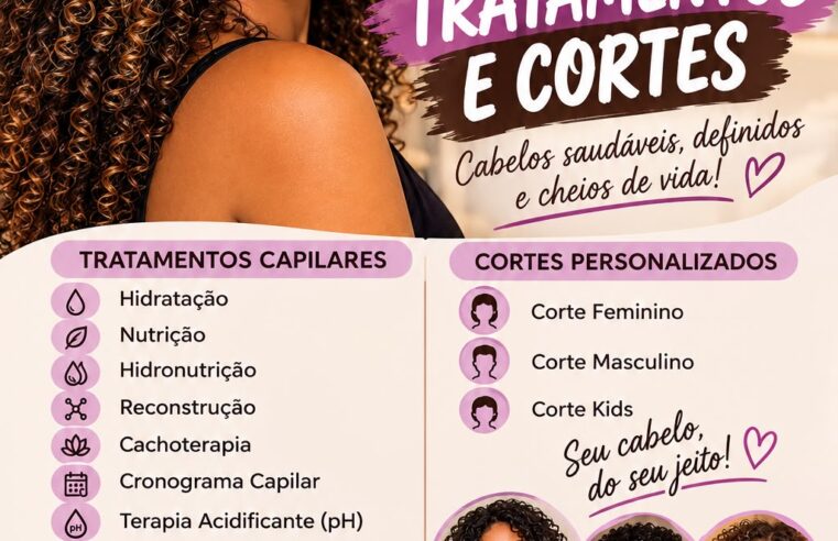 ✨ Já conhece o Studio Mara Cachos? Então chegou a hora de prestigiar esse trabalho! ✨
