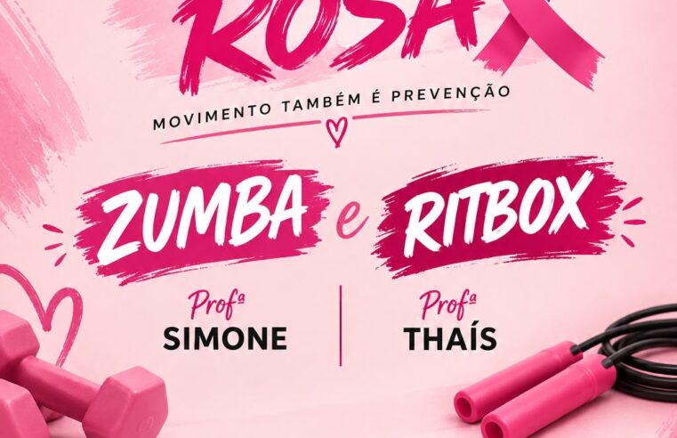 📌 OUTUBRO ROSA: JUNTAS POR MAIS SAÚDE!
