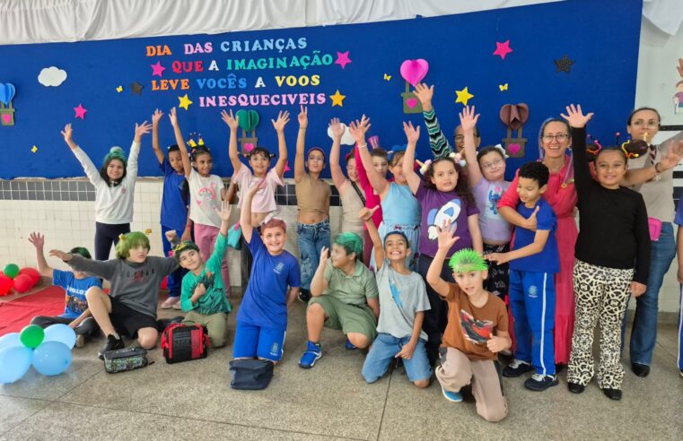 📌 Cabelo Divertido leva criatividade e alegria às escolas municipais de Ibaté na semana do Dia das Crianças