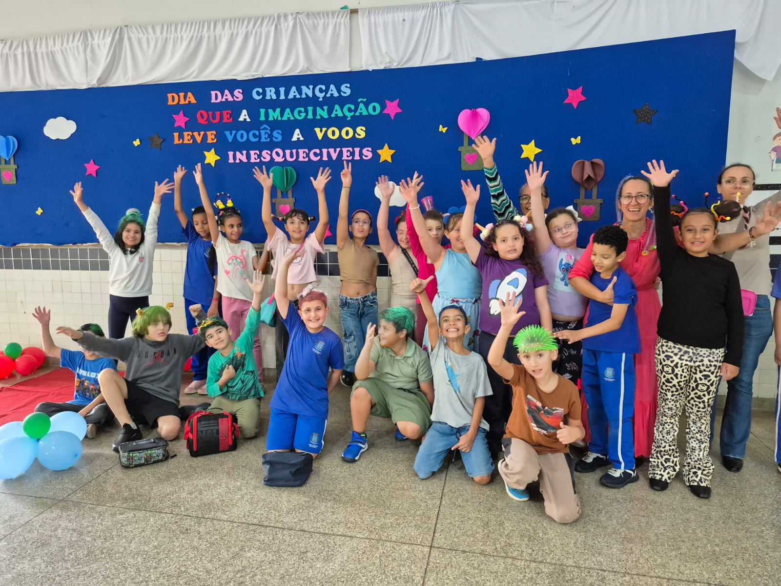 📌 Cabelo Divertido leva criatividade e alegria às escolas municipais de Ibaté na semana do Dia das Crianças