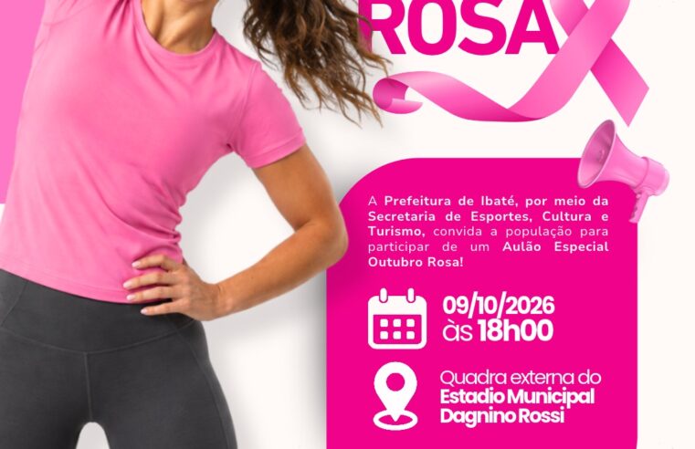 🎀 IBATÉ PROMOVE AULÃO ESPECIAL DE ZUMBA E RITBOX EM CELEBRAÇÃO AO OUTUBRO ROSA!
