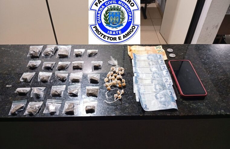 🚨 GCM PRENDE INDIVÍDUO EM FLAGRANTE POR TRÁFICO DE DROGAS NO JARDIM CRUZADO