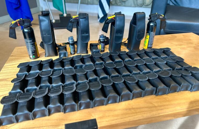 Prefeitura de Ibaté investe em equipamentos menos letais para a Guarda Municipal