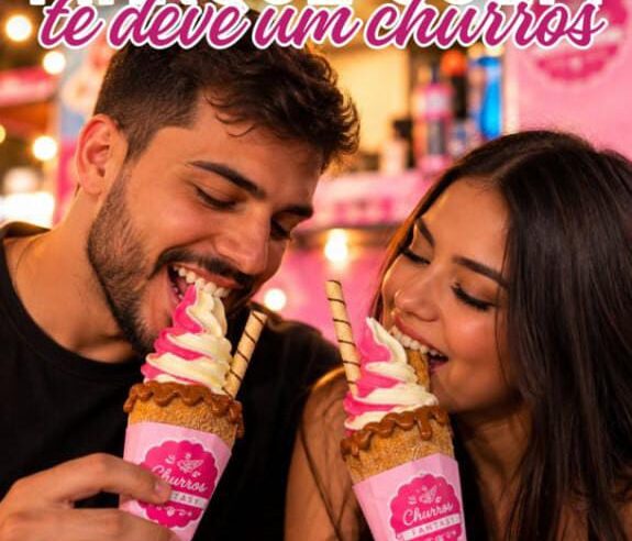 🍫 BATEU AQUELA VONTADE DE UM DOCE? A CHURROS FAMÍLIA TEM A SOLUÇÃO!