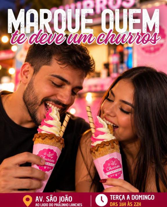 🍫 BATEU AQUELA VONTADE DE UM DOCE? A CHURROS FAMÍLIA TEM A SOLUÇÃO!